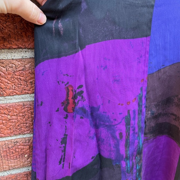 Banana Republic Silk Party  Dress 4 - Picture 6 of 8